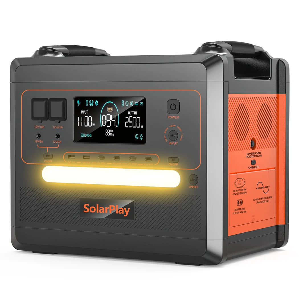 Портативна зарядна станція Solarplay Q2402M